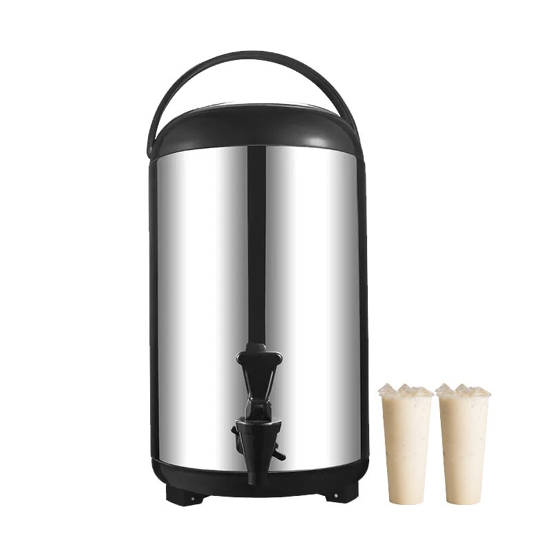 Milk Tea Bucket Manufacturer - 8L Commercial Insulation Beverage Barrel