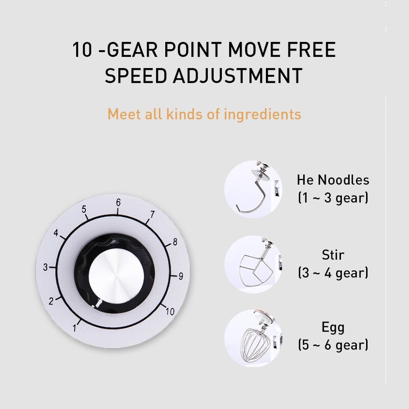 Cake Mixer Factory - Professional 7L Kitchen Stand Mixer