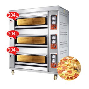 Bakery Equipment Manufacturer - 1 Deck 1 Tray Gas Bread Oven