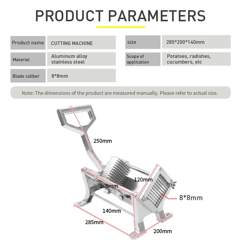 Chip Cutter Factory - Portable Potato Bar Cutting Machine