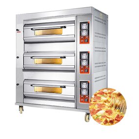 Gas Oven Factory - 3 Layers 9 Plates Cake Bread Oven