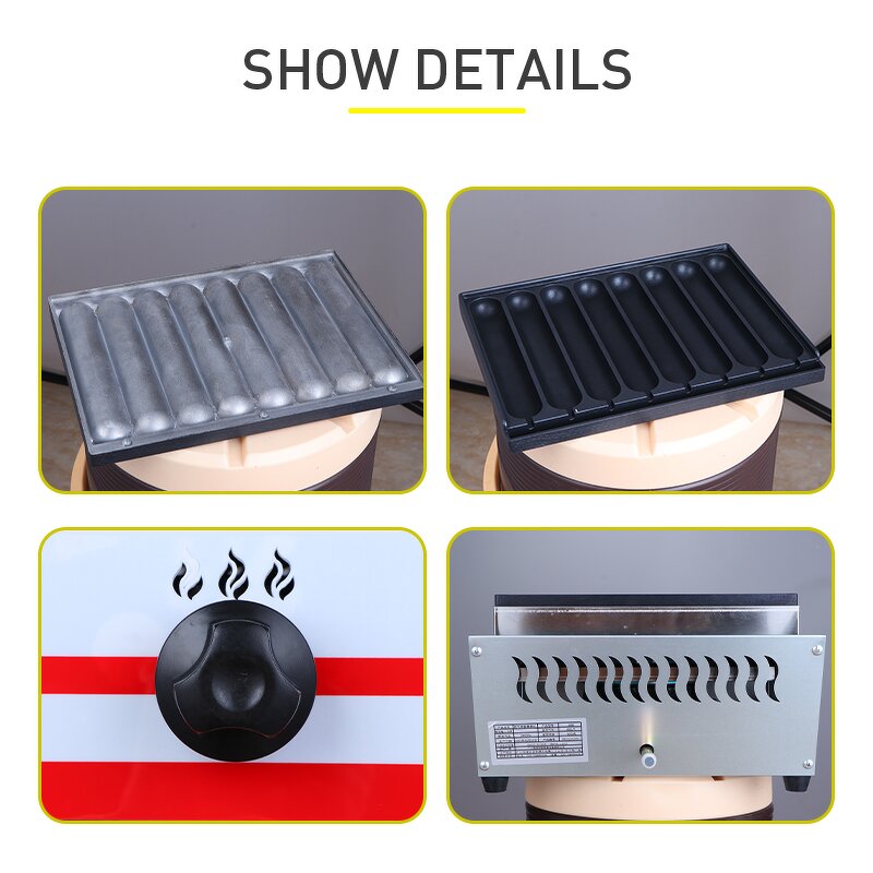 Sausage Grill Factory - Stainless Steel Hot Dog Machine