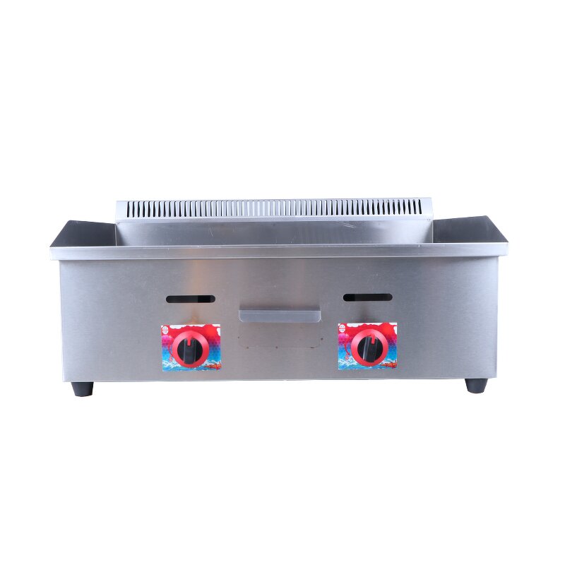 Gas Griddle Factory - Stainless Steel BBQ Flat Griddle