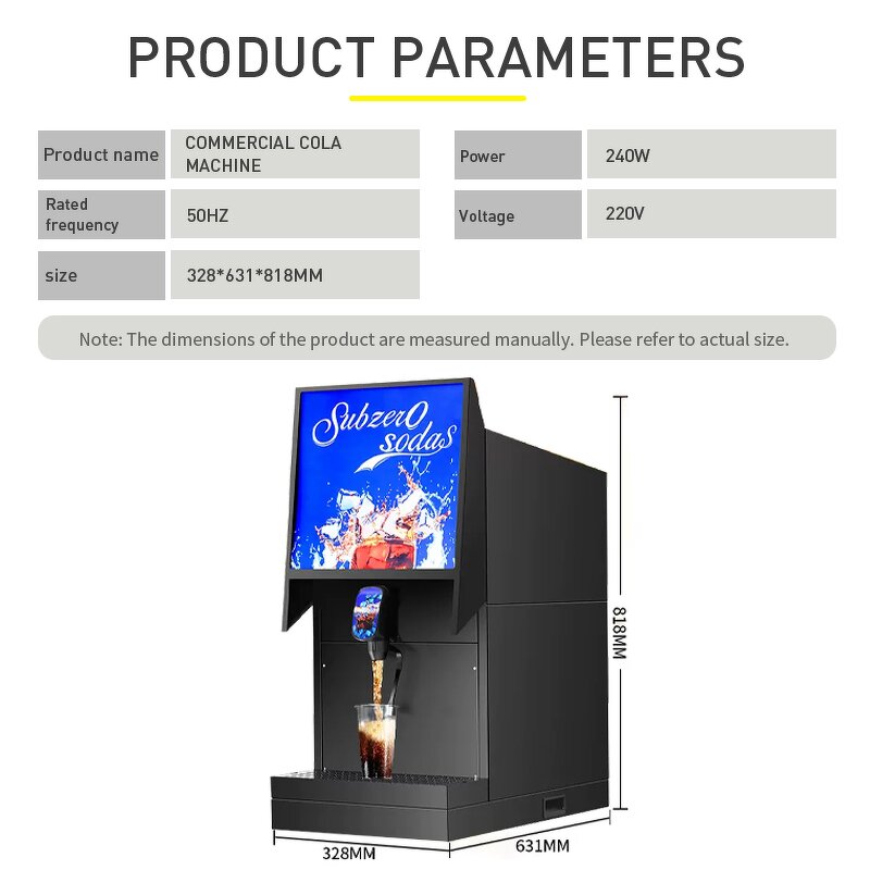 Carbonated Drink Machine Manufacturer - Commercial Soda Mixing Machine