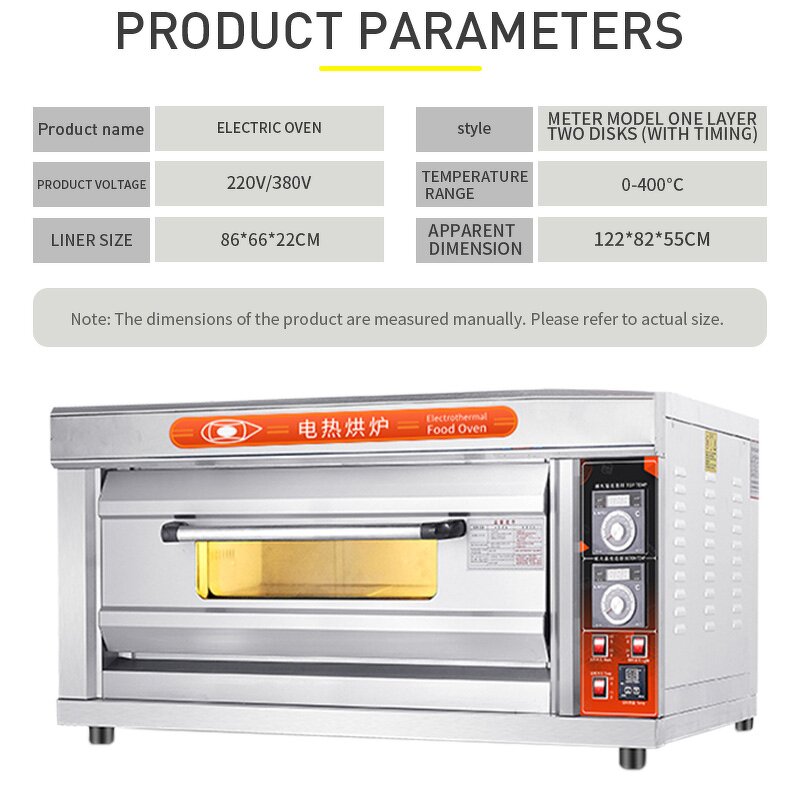 Baking Oven Manufacturer - 3 Deck 6 Trays Electric Kitchen Oven