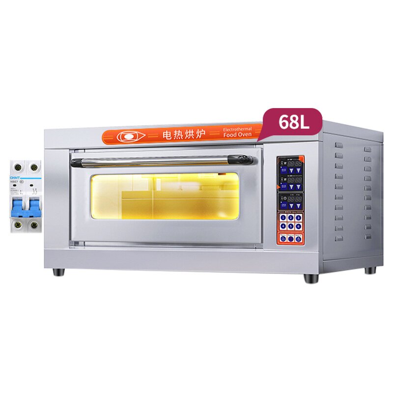 Bread Baking Oven Factory - 1 Layer 2 Deck Industrial Oven