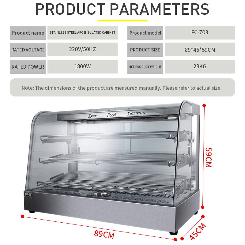 Food Warmer Manufacturer - Electric Heating Insulation Warming Cabinet