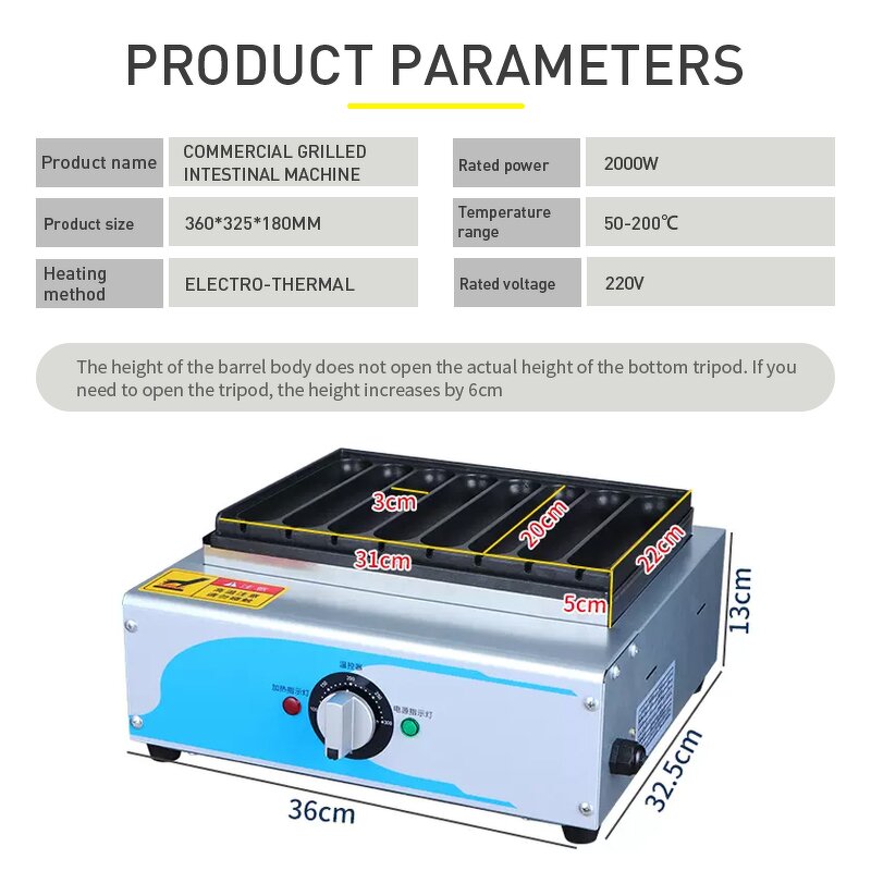 Sausage Grill Manufacturer - Electric Hot Dog Cooking Machine