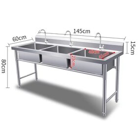 Stainless Steel Shelving Factory - Three-layer Dining Room Counter