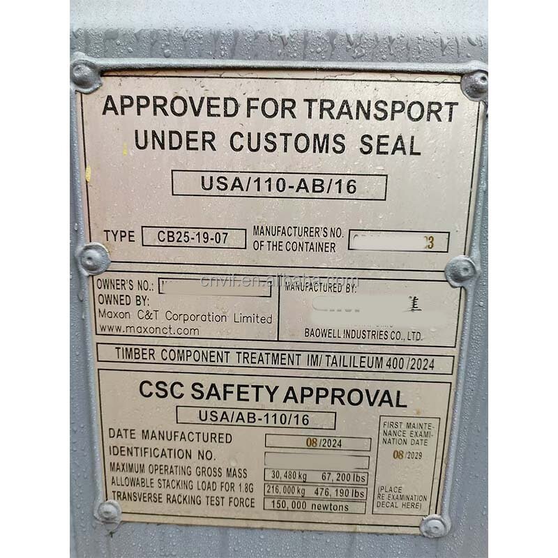 Shipping Container Factory - Secondhand 20GP Containers Export