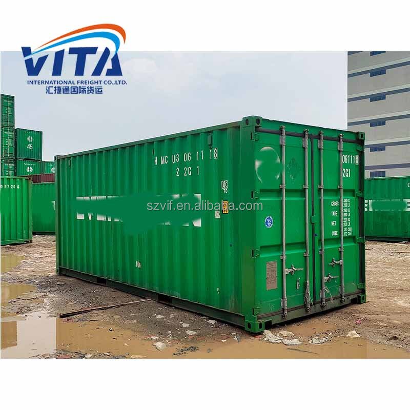 Flat Rack Container Factory - Used 20Ft High Cube Steel Frame