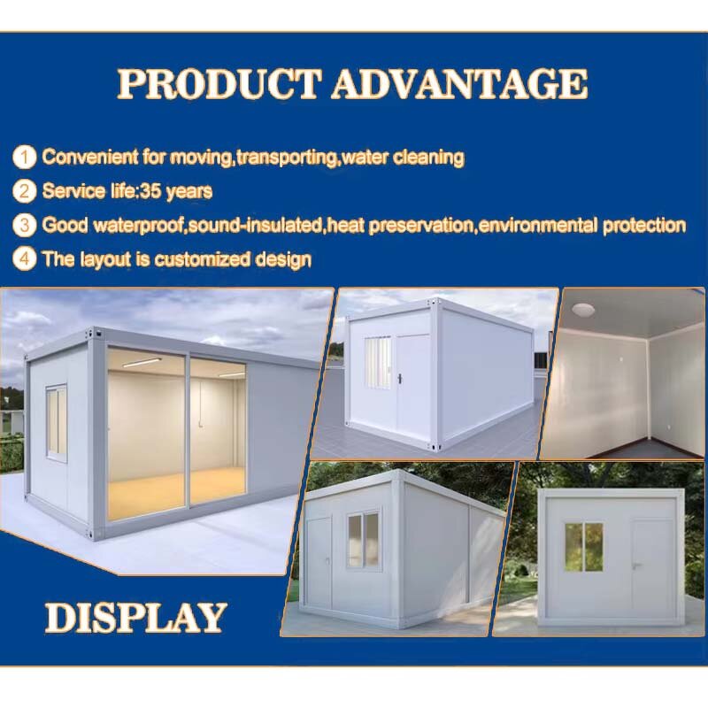 Expandable Container Factory - Prefabricated Foldable Sandwich Panel