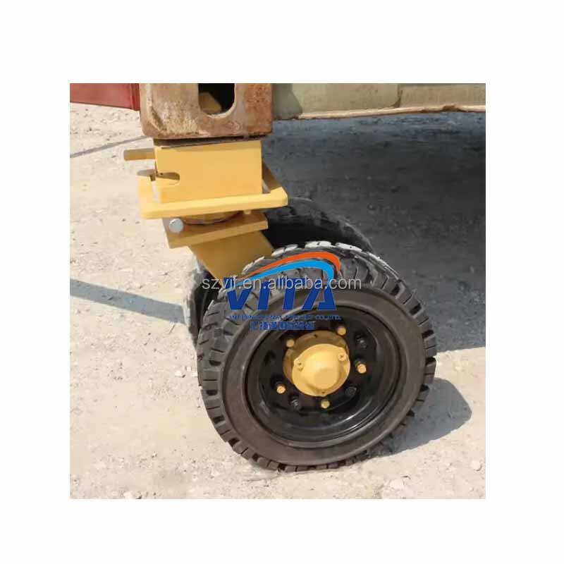 Container Dolly Factory - ISO Moving Casters Solid Rubber