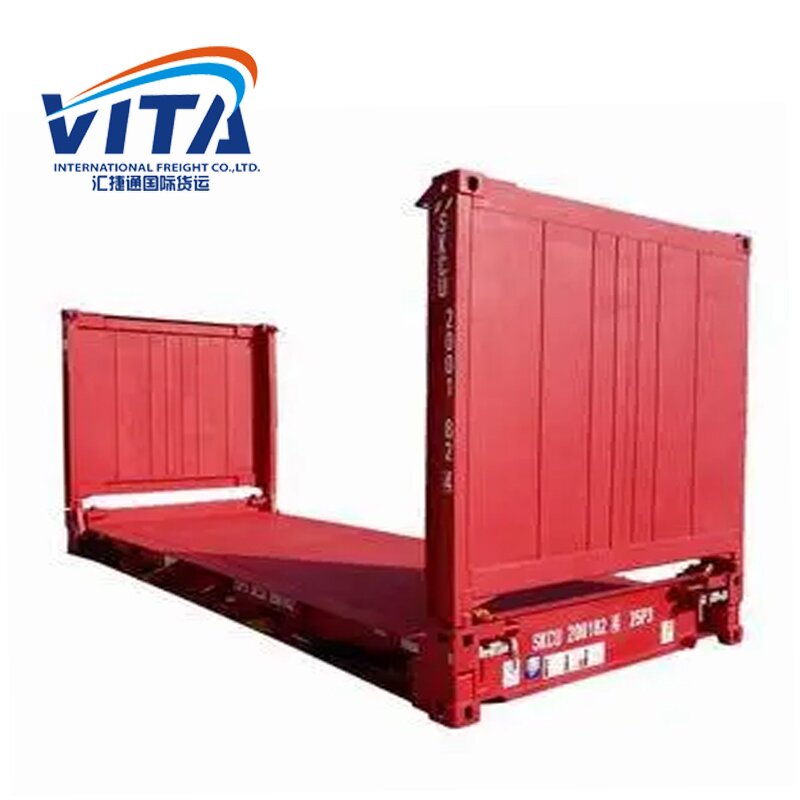 Flat Rack Container Manufacturer - Used 40ft Steel Container