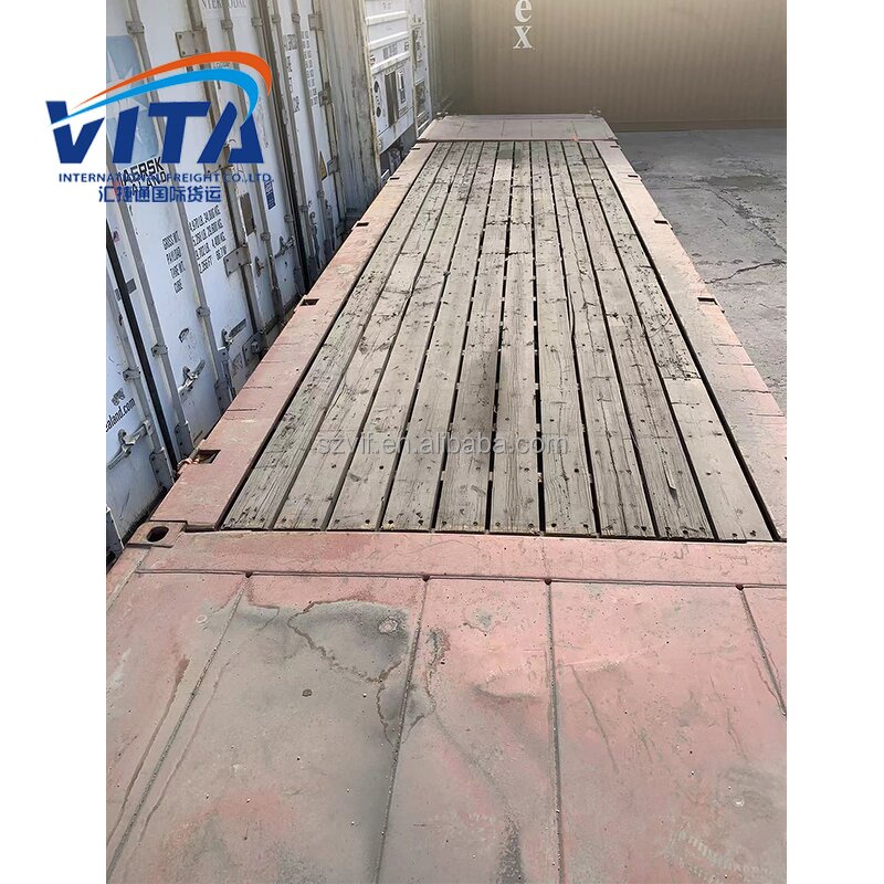 Flat Rack Container Manufacturer - Used 40ft Steel Container