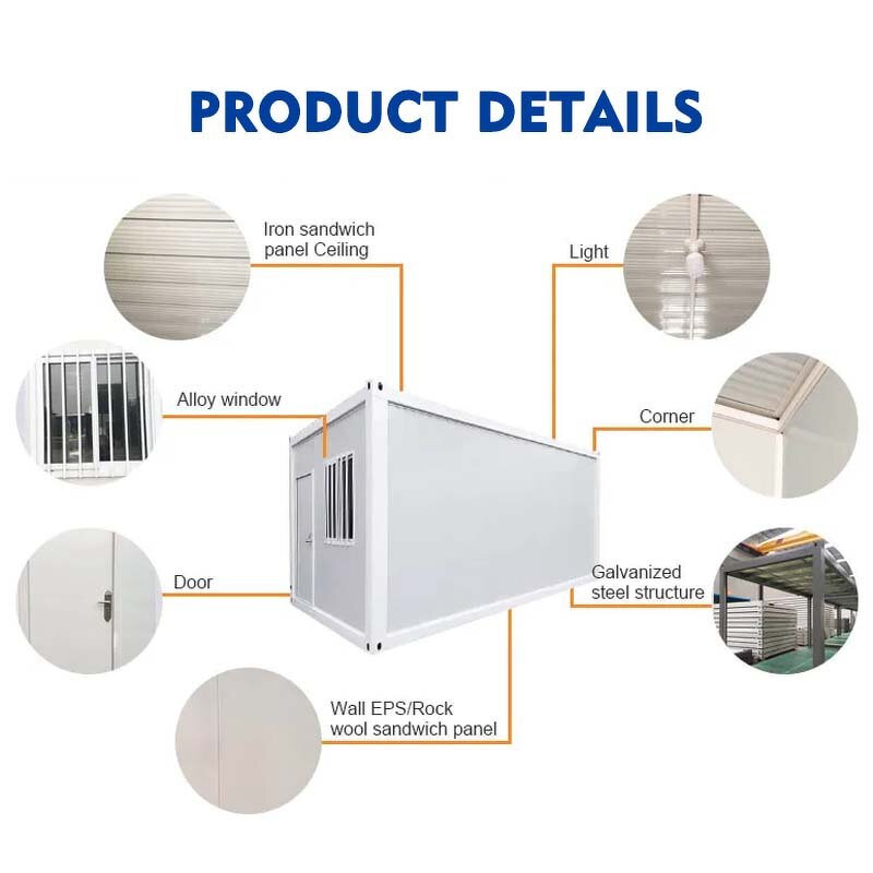 Sandwich Panel House Manufacturer - Modular Breathable Container Kits