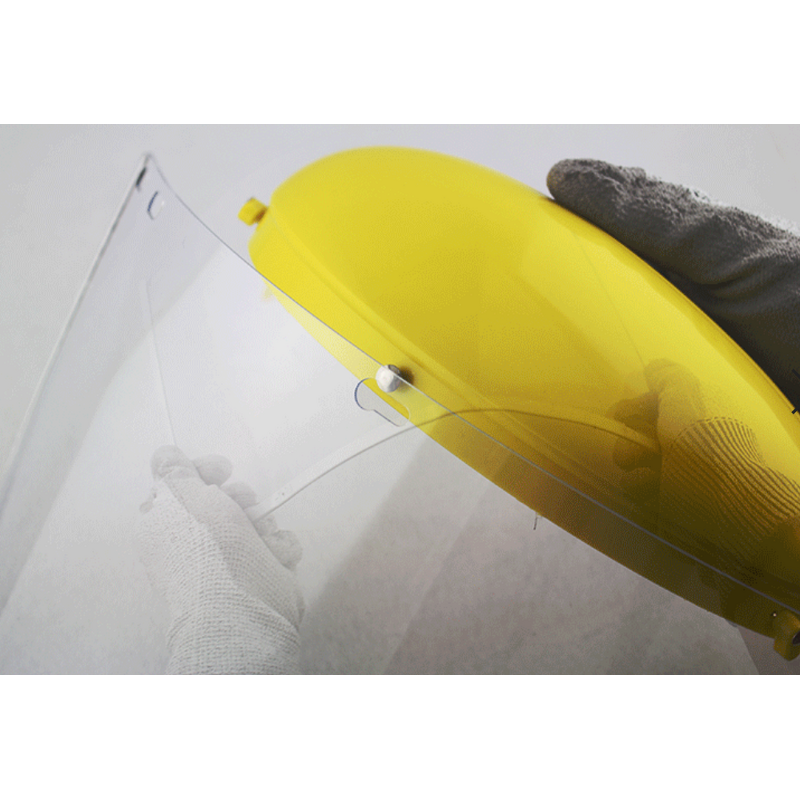 Face Shield Manufacturer - Anti Splash Clear Visor PVC Mesh