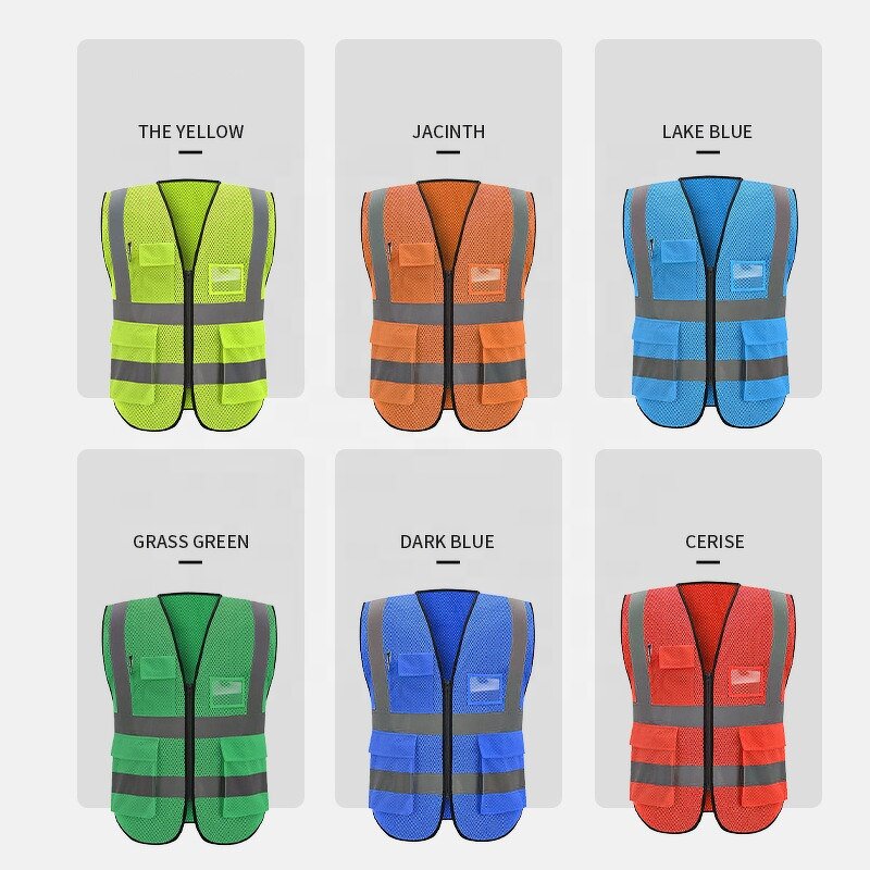 Safety Vest Factory - Wholesale Industrial Reflective with Pockets