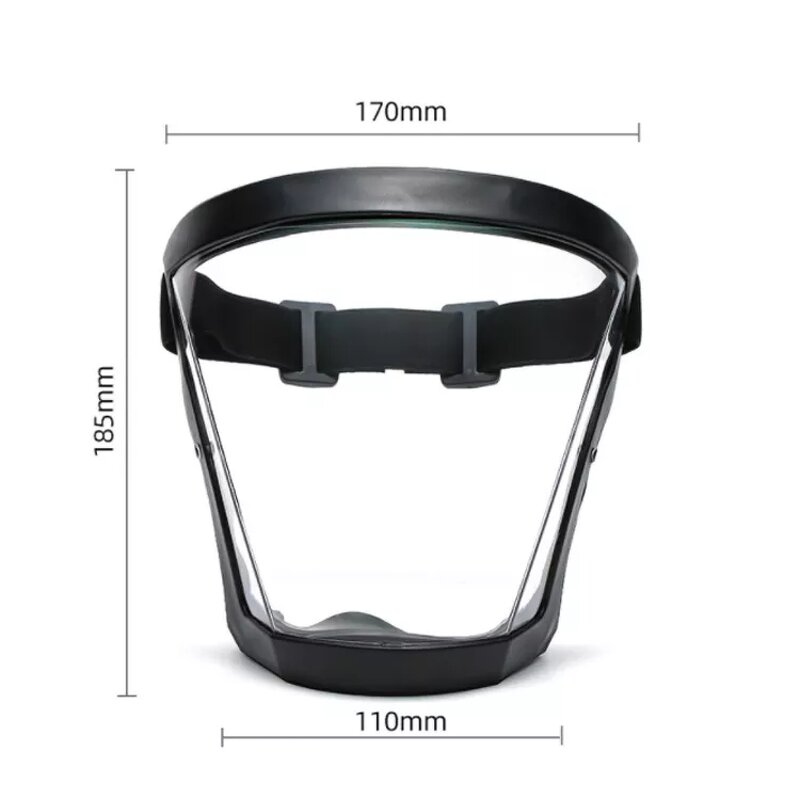 Face Shield Manufacturer - Super Clear PC Anti-fog Full Face Cover
