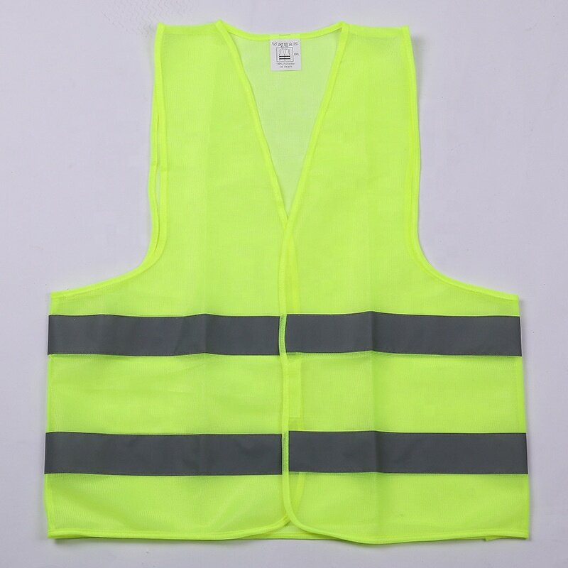 Safety Vest Manufacturer - Yellow Reflective Hi Vis Silver Strip