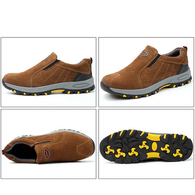 Safety Shoes Factory - Shock Absorption Sport Steel Toe Lightweight