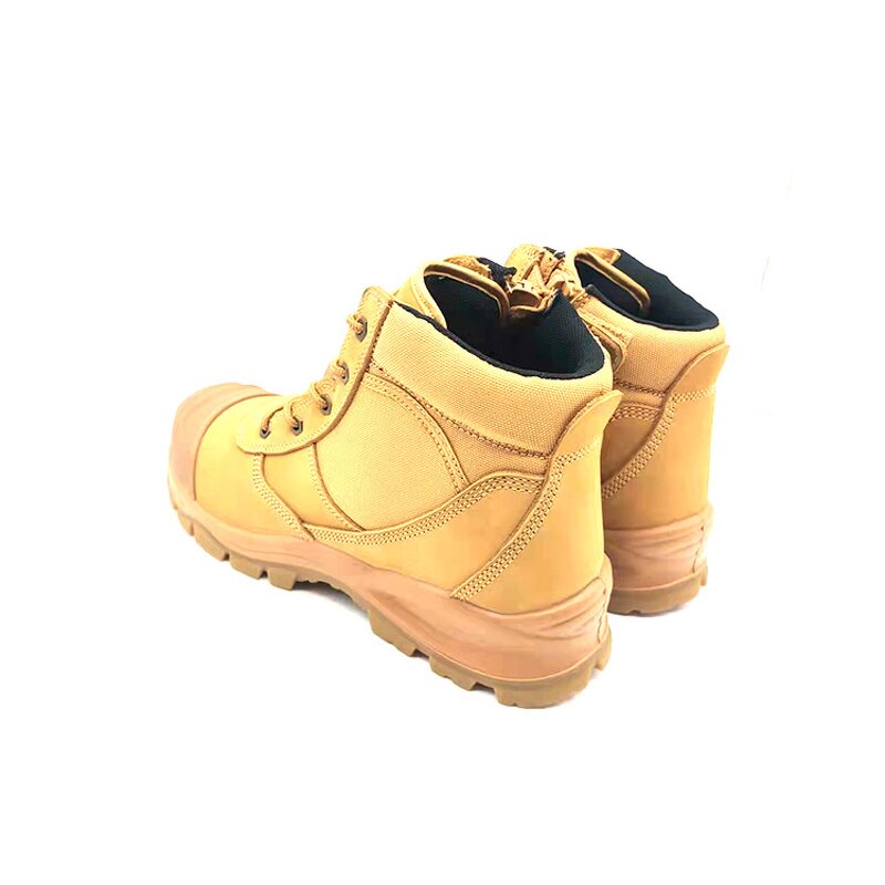 Safety Shoes Manufacturer - Nubuck Mining PU Outsole Construction