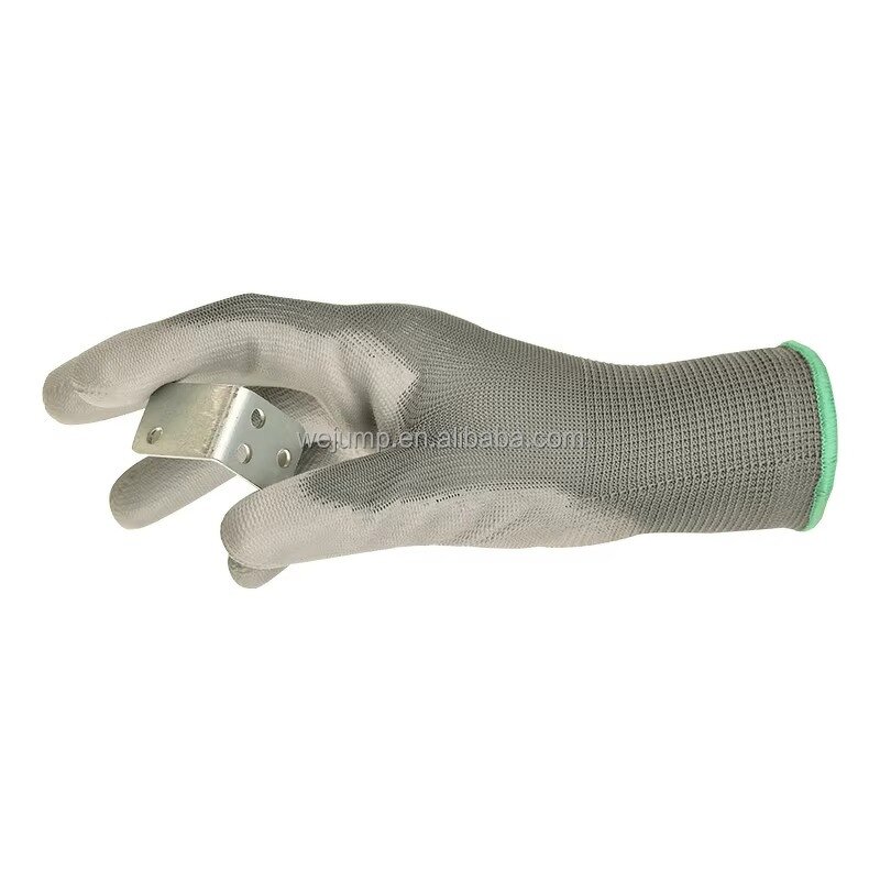 Safety Gloves Manufacturer - Polyester Knitted PU Coated Automotive