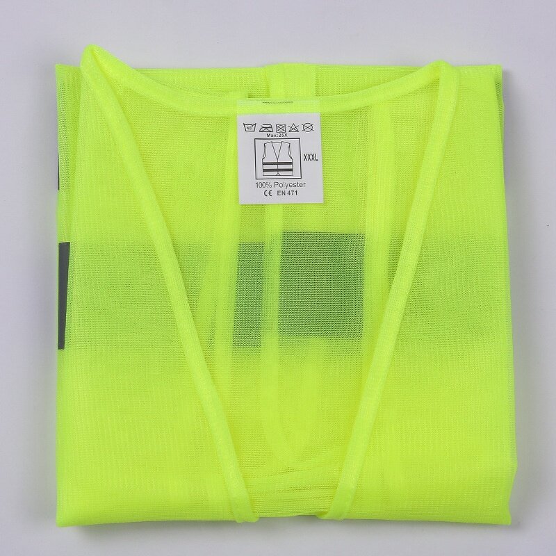 Safety Vest Manufacturer - Yellow Reflective Hi Vis Silver Strip