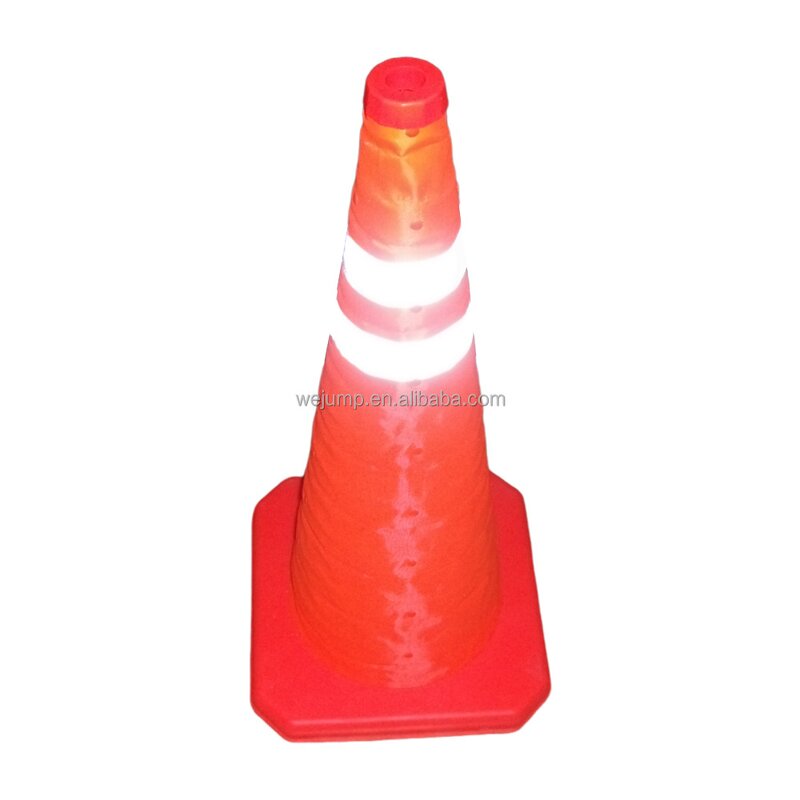 Traffic Cone Factory - Retractable Height Foldable Rubber Base