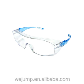 Safety Glasses Factory - ANSI Z87.1 Clear Lenses Blue Frame