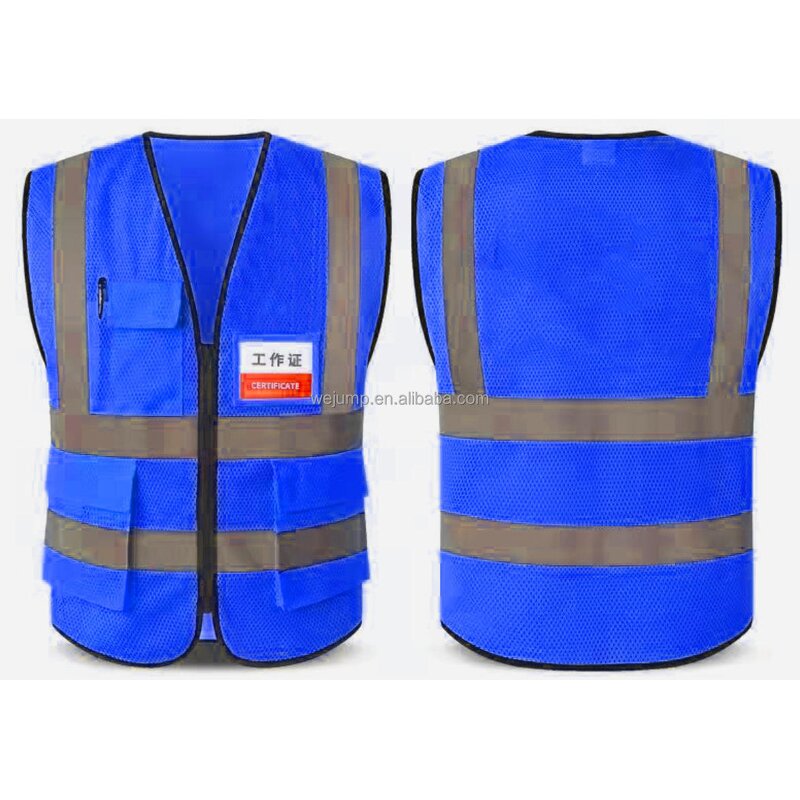Safety Vest Factory - ANSI Class 2 Customized Mesh Fluorescent