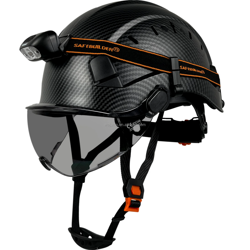 Safety Helmet Factory - ANSI Z87.1 CE EN397 Carbon Fiber ABS