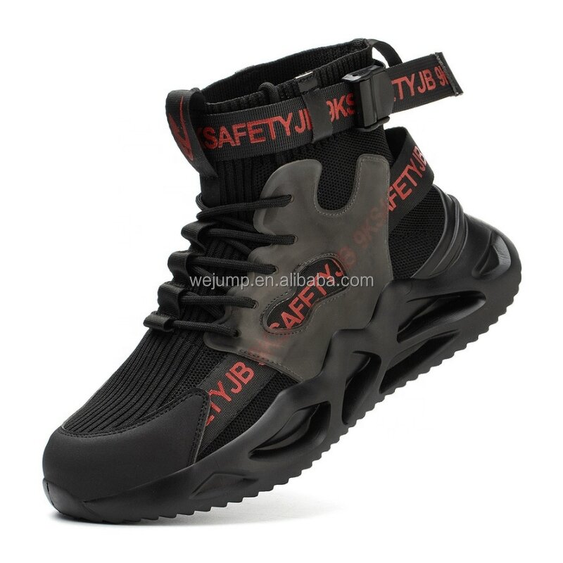 Safety Shoes Factory - Fly Woven Breathable Anti Smash Sneakers