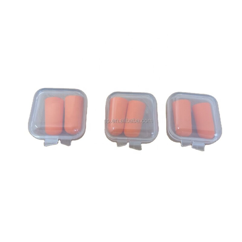 Earplugs Manufacturer - Comfortable Rebound Foam Soundproof Plastic Box