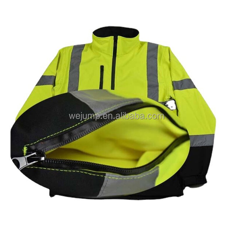 Safety Jacket Manufacturer - Winter Warm Hi Vis Reflective Customized