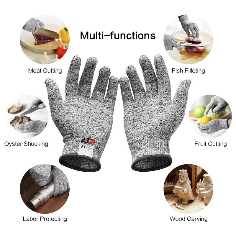 Safety Gloves Factory - Cut Resistant Level 5 Kitchen Anti Cut