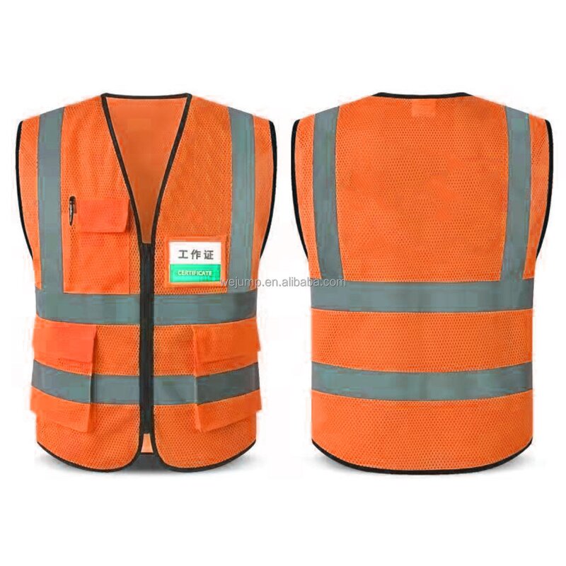 Safety Vest Manufacturer - Reflective High Visibility with Pockets