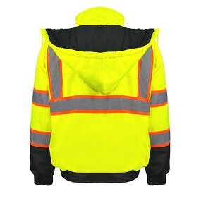 Safety Jacket Factory - Winter Warm Fleece Lining Bomber Jacket