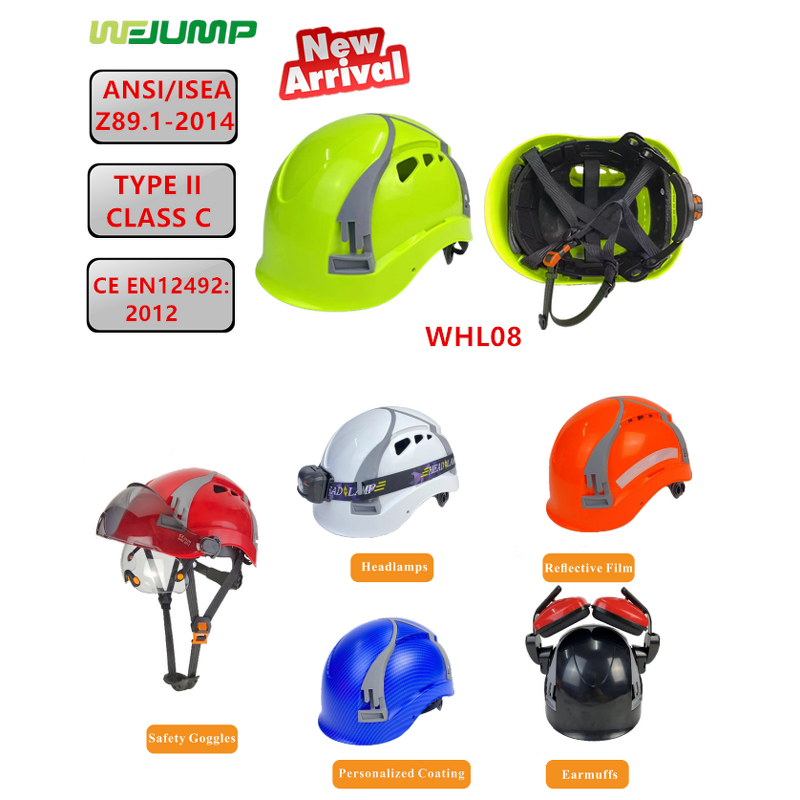 Safety Helmet Manufacturer - ANSI TYPE II CE ABS Hard Hat
