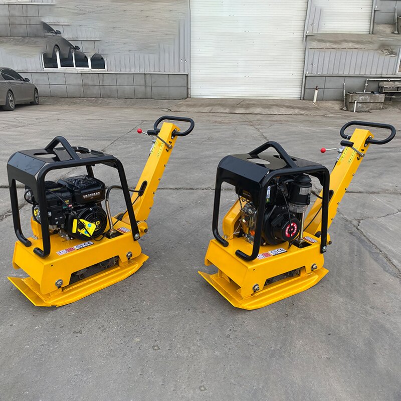 Soil Compaction Machine Factory - Customized 5.5hp 6.5hp Gasoline Vibratory