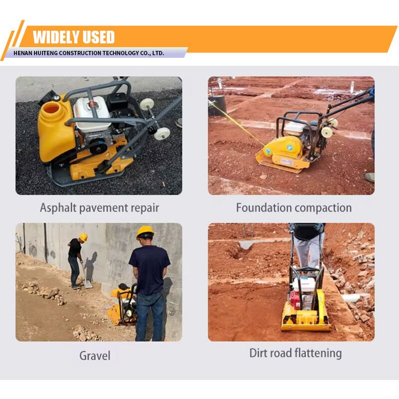 Hand-Held Tamping Rammer Manufacturer - HT-90C-1 Diesel/Petrol Engine