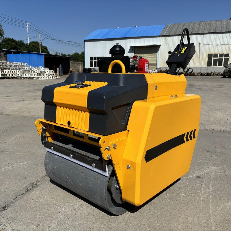 Mini Road Roller Manufacturer - OEM Gasoline Diesel Engine 500kg 600kg