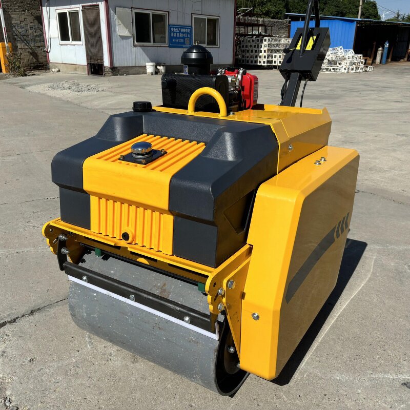 Vibratory Roller Manufacturer - Walk Behind 0.5 Ton Asphalt Double Drum