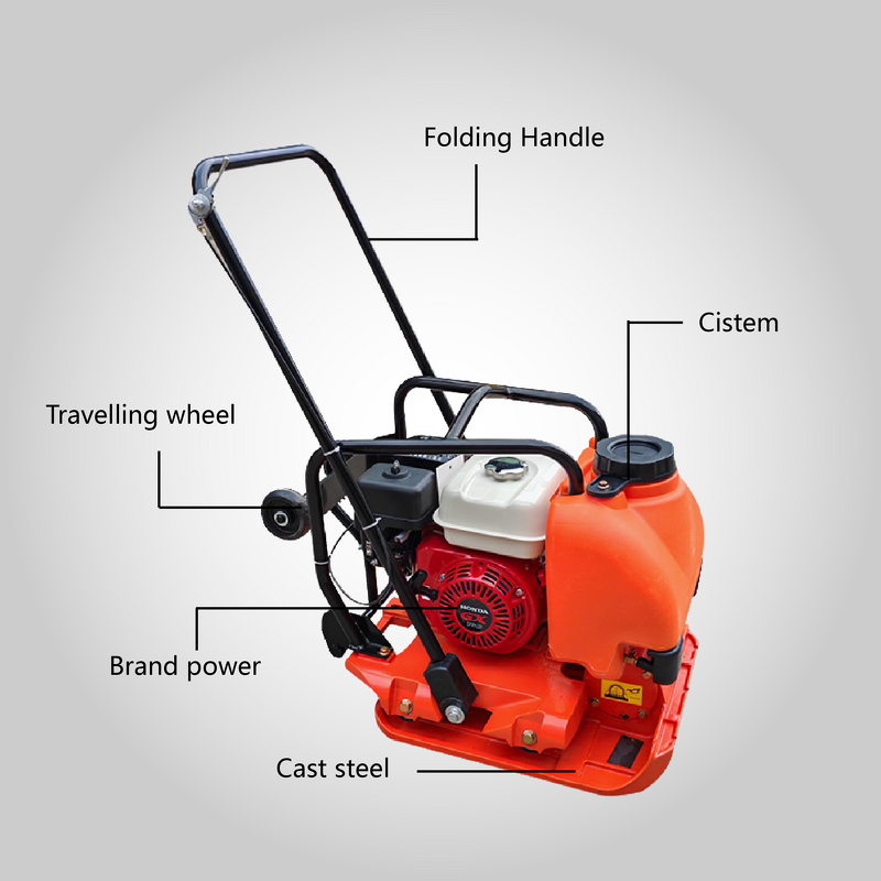 Hand-Held Tamping Rammer Manufacturer - HT-90C-1 Diesel/Petrol Engine