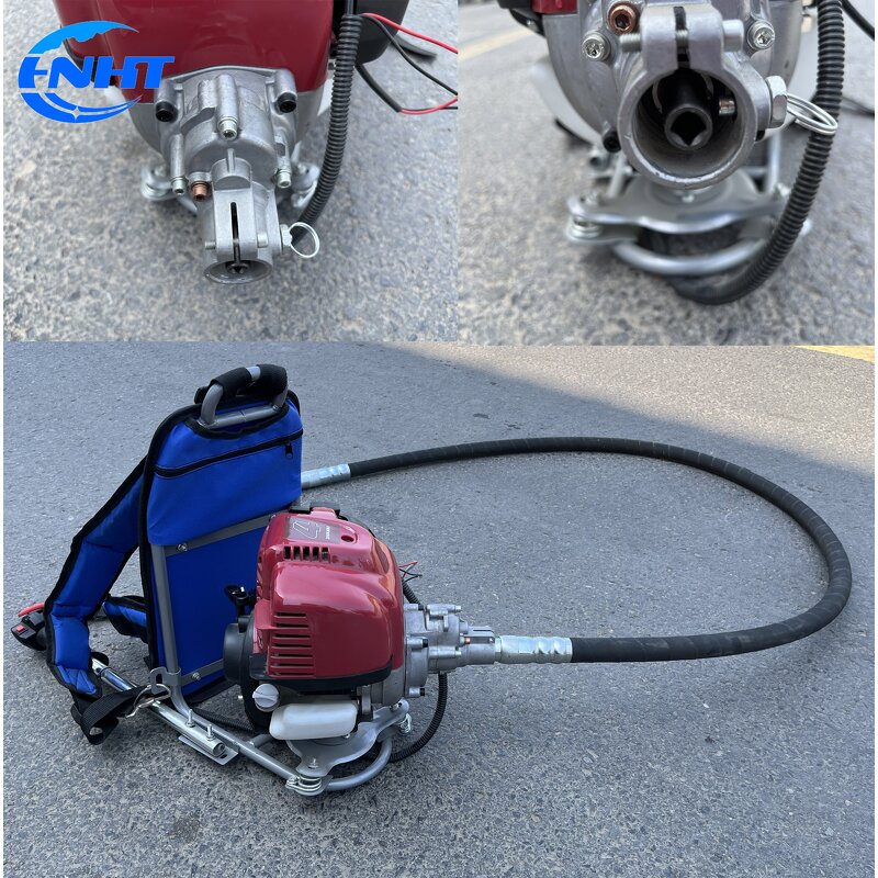 Backpack Concrete Vibrator Factory - External Insertion Gasoline Engine