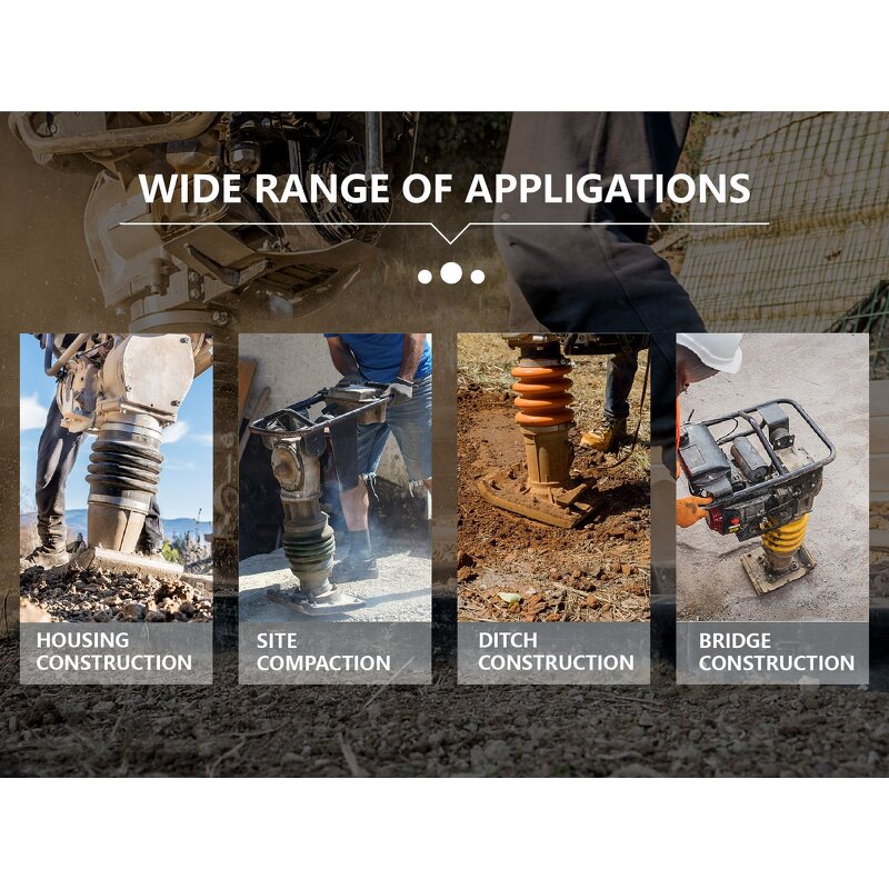 Small Impact Rammer Factory - 5.5-6.5 HP Gasoline Engine Core Motor