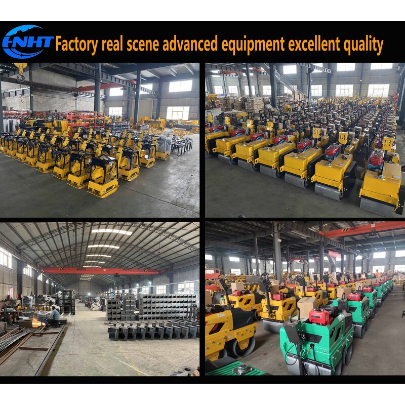 Vibratory Road Roller Factory - Direct Machines Single Drum Compactors