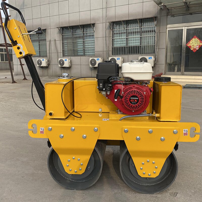 Asphalt Roller Manufacturer - Factory Price Hand Held Double Drum