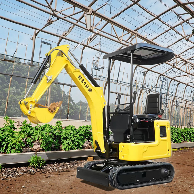 Mini Excavator Factory - Agricultural Crawler Hydraulic for Orchards