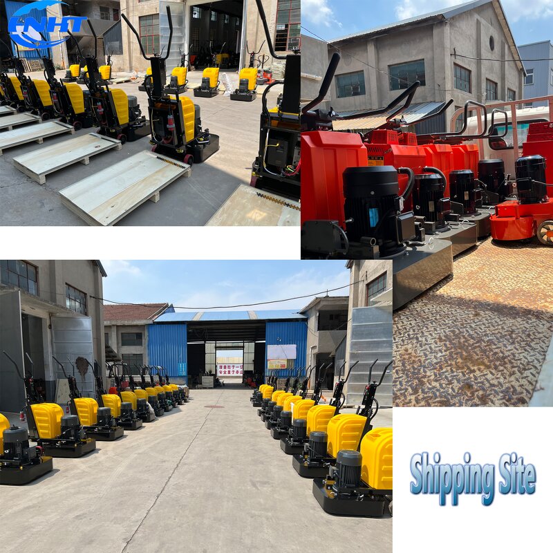 Concrete Wall Grinder Factory - Huiteng 500mm 6-Head 5.5KW 220V/380V